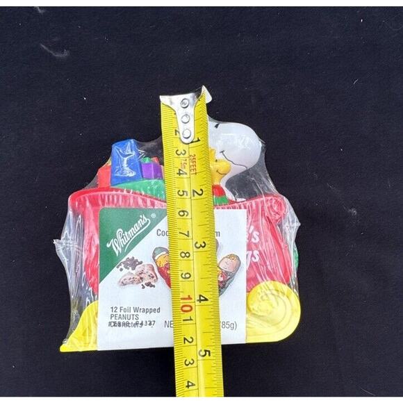 Vintage Snoopy & Woodstock Peanuts Christmas Sleigh Whitman’s Candies Sealed! - Picture 8 of 8